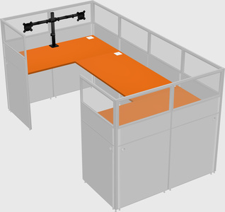 Cabine en u