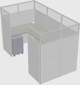Cabine en u