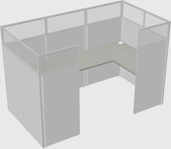 Cabine en u