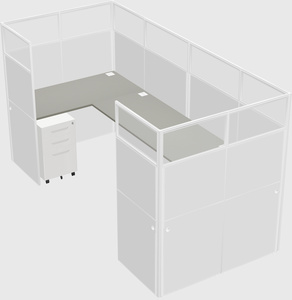 Cabine en u