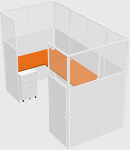Cabine en u