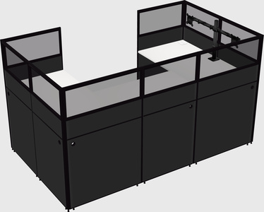 Cabine en u