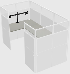 Cabine en u