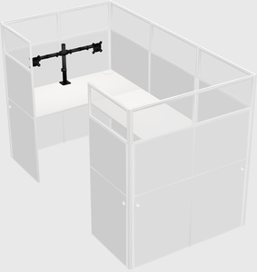 Cabine en u