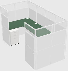 Cabine en u
