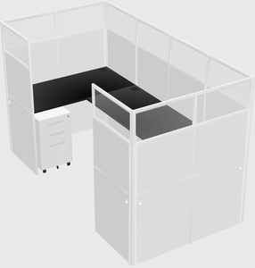 Cabine en u