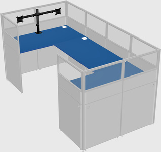 Cabine en u