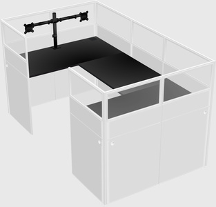 Cabine en u