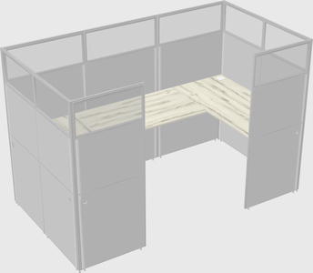 Cabine en u