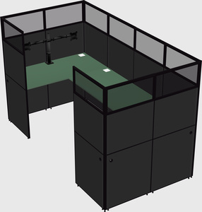 Cabine en u