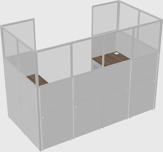 Cabine en u