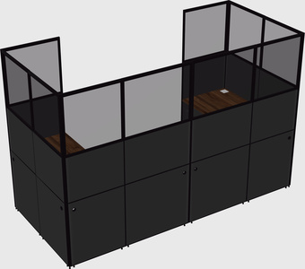 Cabine en u