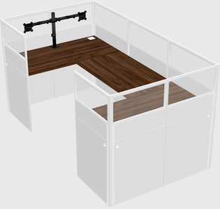 Cabine en u