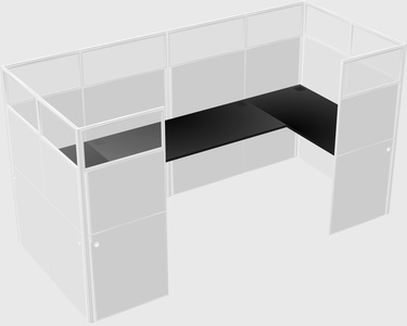 Cabine en u