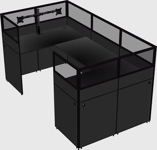 Cabine en u