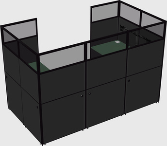 Cabine en u