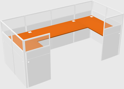 Cabine en u