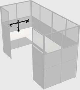 Cabine en u