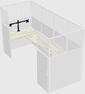 Cabine en u