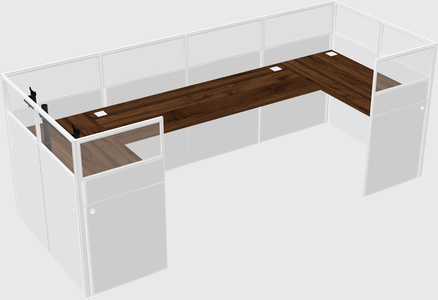 Cabine en u