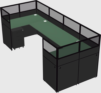 Cabine en u