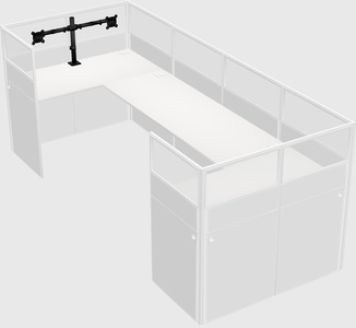 Cabine en u
