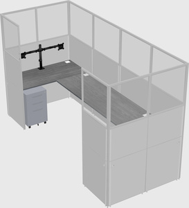 Cabine en u