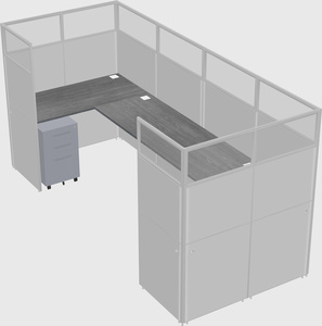 Cabine en u