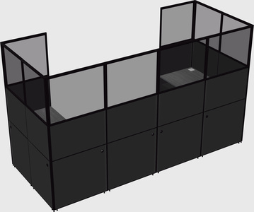 Cabine en u