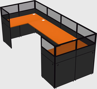 Cabine en u