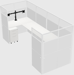Cabine en u
