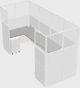Cabine en u