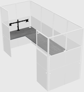 Cabine en u