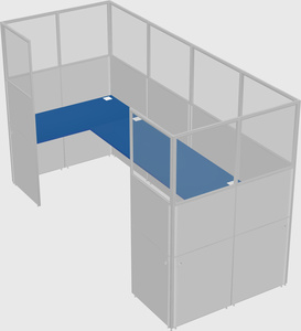 Cabine en u