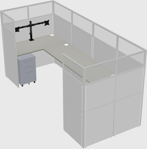 Cabine en u