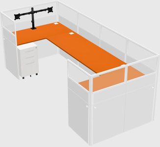 Cabine en u