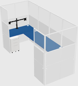 Cabine en u