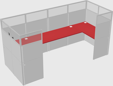 Cabine en u
