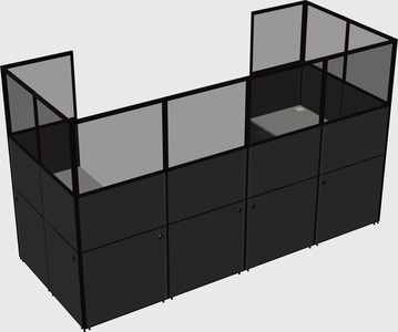Cabine en u