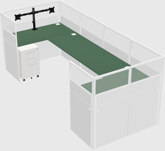 Cabine en u