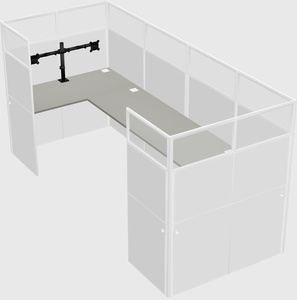 Cabine en u