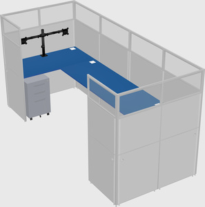 Cabine en u