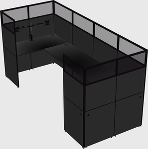 Cabine en u