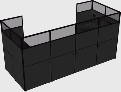 Cabine en u