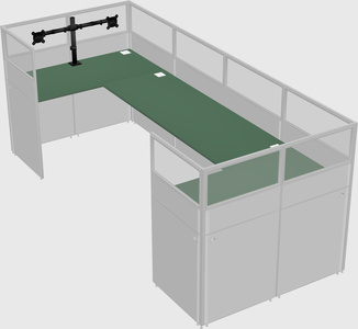 Cabine en u