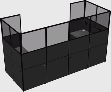 Cabine en u