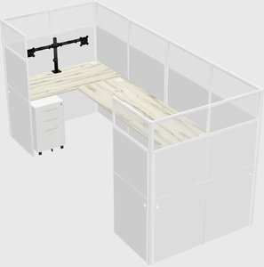 Cabine en u