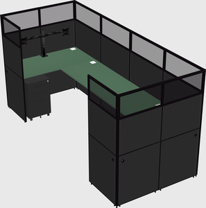 Cabine en u