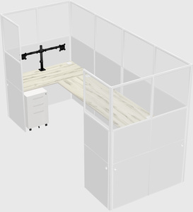 Cabine en u