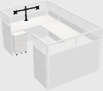 Cabine en u